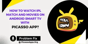 How to Watch IPL Match and Movies on Android Smart TV with Picasso App?