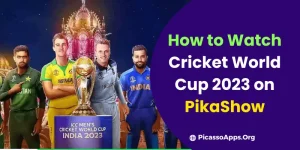 How to Watch Cricket World Cup 2024 on PikaShow